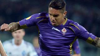 Vargas jugó buen partido pero Fiorentina cayó 3-1 con Cagliari