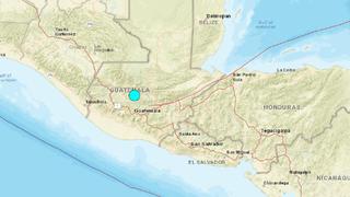 Fuerte sismo de magnitud 6,4 sacude a Guatemala y El Salvador