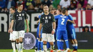 Alemania fue sorprendido por Eslovaquia y cayó 3-1 en amistoso