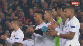 Manchester United vs. PSG: así fue el minuto de silencio en conmemoración a Emiliano Sala | VIDEO