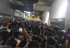 Metropolitano: largas colas debido a bus varado en la estación Central
