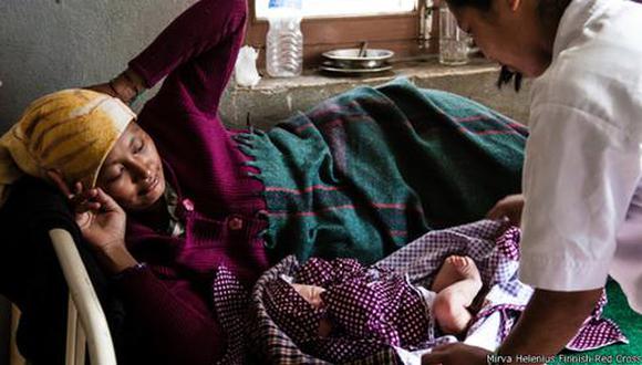 El "pequeño milagro" que nació tras el terremoto en Nepal