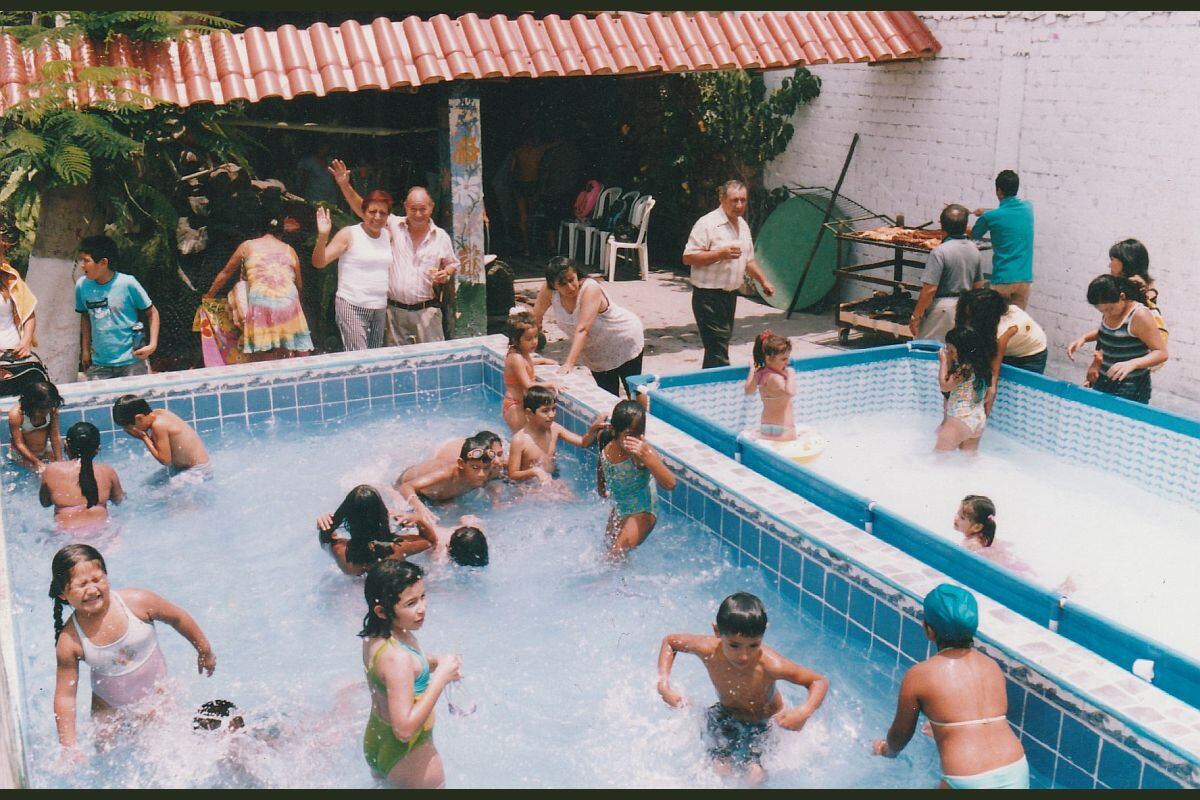 Una imagen del archivo de El Rancho Grande del Perú, con la piscina que se mantiene en verano. Durante el invierno es una piscina de pelotas.