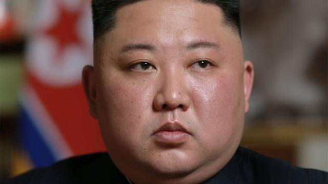 Esta imagen sin fecha publicada por la Agencia de Noticias Central Coreana (KCNA) del 12 de abril de 2019 muestra al líder norcoreano, Kim Jong Un, en un lugar que no fue revelado. (Foto de KCNA VIA KNS / KCNA VIA KNS / AFP).