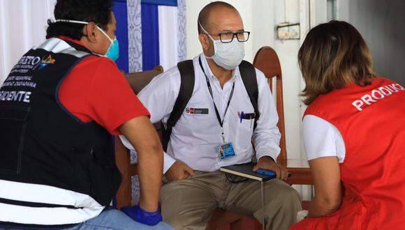 Ministro de Salud llegó a Loreto para evaluar la situación del coronavirus en la región. Es la segunda con mayor número de casos positivos después de Lima. (Foto: Daniel Carbajal)