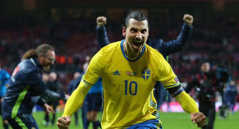 p. Zlatan Ibrahimovic lanzó polémica frase previo al Suecia vs Irlanda. (Foto: Getty Images)