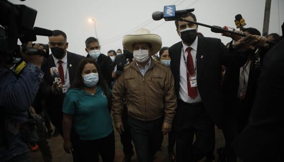 El candidato presidencial de Perú Libre reiteró que se le han acercado diversas personas pidiéndole cargos en un eventual gobierno suyo. (Foto: El Comercio)