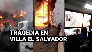 Villa El Salvador: Las imágenes más impactantes de la explosión del camión cisterna con gas
