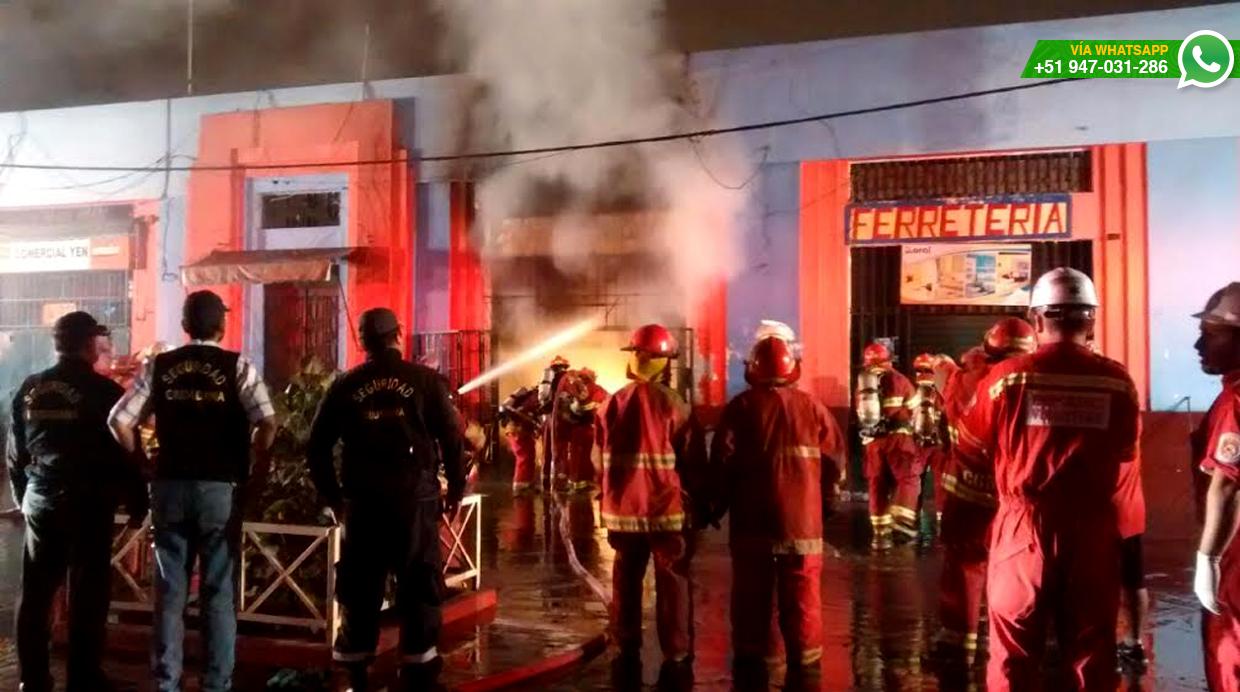 WhatsApp: incendio en el Mercado Central del Callao - 5