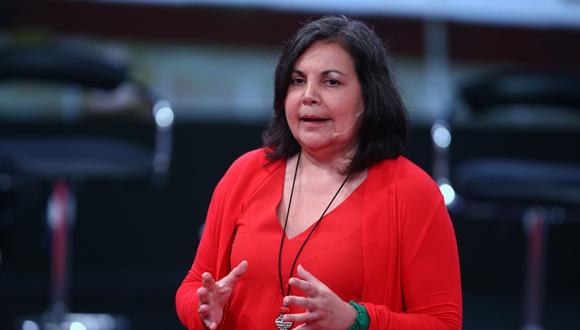 Rocío Silva Santisteban es parlamentaria del Frente Amplio. (Foto: Andina)