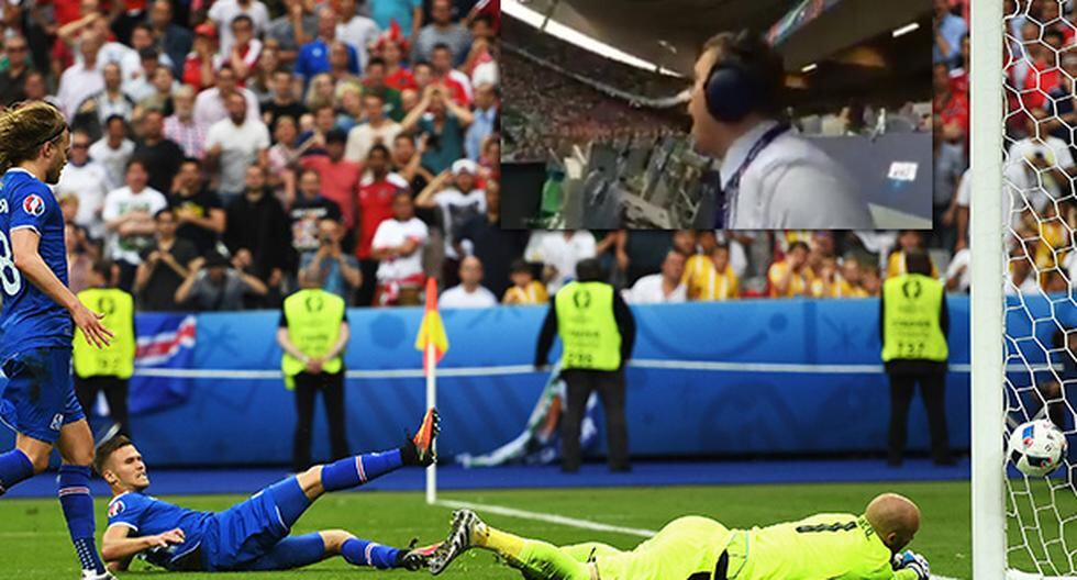Increíble narración del segundo gol islandés ante Suiza está dando la vuelta al mundo. (Foto: Getty Images)