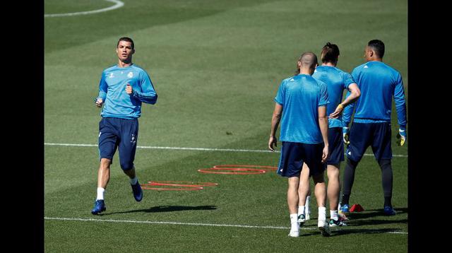 Cristiano Ronaldo se alista para jugar ante el Manchester City  - 8