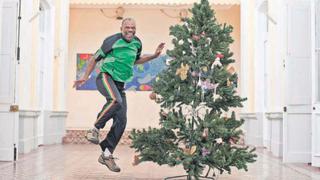 Con comida y baile las provincias celebran la Navidad en la capital