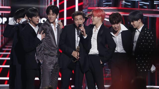 BTS gana premio al Mejor grupo en los Billboard Music Awards 2019 (Foto: Agencias)