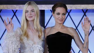 Angelina Jolie y Elle Fanning causan revuelo en Japón