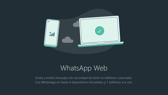 ¿Cómo acceder a la beta pública de WhatsApp Web? | (Foto: WhatsApp)