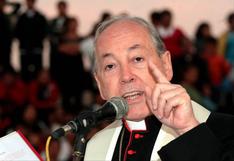 Cardenal Cipriani cree que "hay mucha mentira" en la denuncia de pedofilia contra exobispo Gabino Miranda