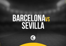 Link, dónde ver Barcelona vs. Sevilla por LaLiga