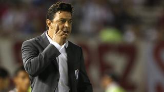 Marcelo Gallardo fue suspendido y no dirigirá ante Juan Aurich