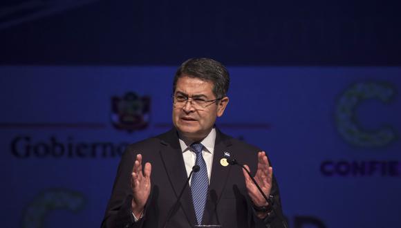 El presidente de Honduras, Juan Orlando Hernández. (Foto: BLOOMBERG).