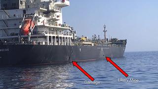 EE.UU. muestra imágenes inéditas y asegura que Irán quitó mina de barco petrolero | VIDEO