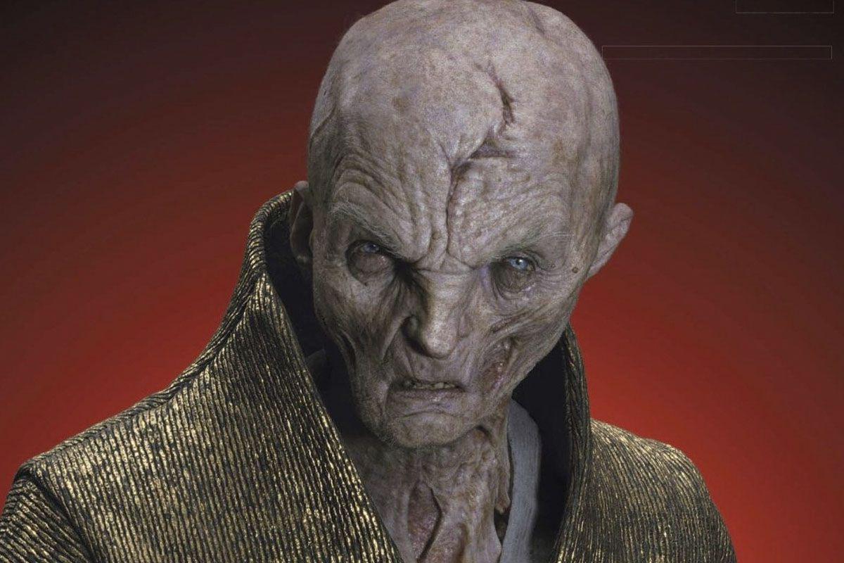 Snoke, quien parecía el gran villano de la tercera trilogía, resultó ser irrelevante en "The Last Jedi". Foto: Lucasfilm.