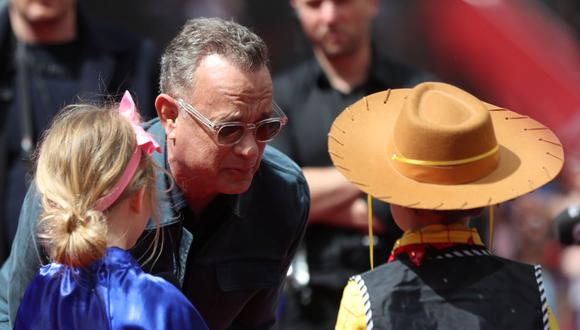 Tom Hanks empezó a darle voz a Woody en 1991, aunque la película recién se estrenó en 1995. (Foto: Reuters)