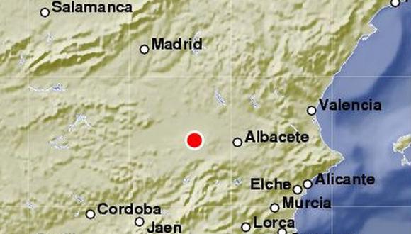 España: sismo de 5,2 grados remeció el centro del país