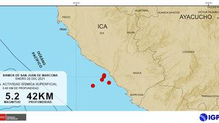 Ica: ¿movimientos telúricos registrados frente a sus costas se pueden catalogar como un enjambre sísmico?