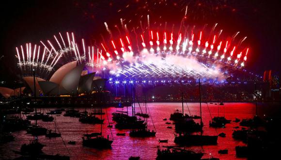 Australia recibe el Año Nuevo 2018 con mega fiesta [VIDEOS]. (Foto: Reuters)