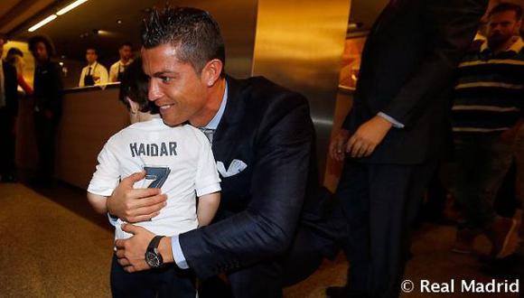 Cristiano Ronaldo y un gesto que lo pinta como una gran persona
