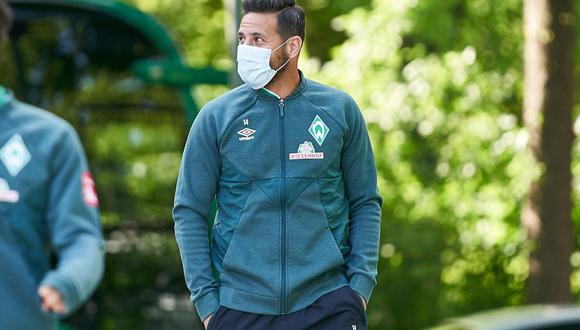 Claudio Pizarro dio negativo a dos pruebas de COVID-19 desde que entró en cuarentena. (Foto: Werder Bremen)