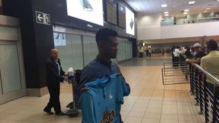 Sporting Cristal: atacante Rolando Blackburn arribó a Lima