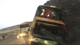 Despiste de bus deja 5 muertos y 15 heridos en Ayacucho