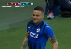 Cruz Azul vs. Chivas: ‘Cabecita’ Rodríguez provocó penal y lo canjeó por el 1-0 de ‘La Máquina’ | VIDEO