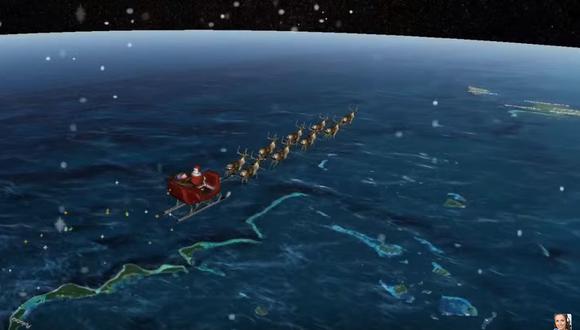 Navidad 2019 en el mundo: Sigue el recorrido de Papá Noel. (NORAD).
