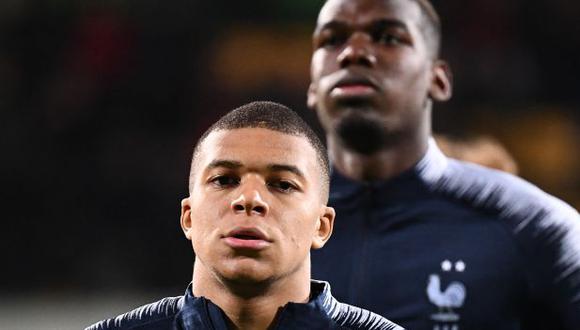 Kylian Mbappé y Paul Pogba fueron parte del título de Francia en el Mundial Rusia 2018. (Foto: AFP)