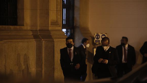 El Equipo Especial de Fiscales contra la Corrupción del Poder realizó diligencias en Palacio de Gobierno el 9 de agosto último para la detención de Yenifer Paredes. (Foto: Hugo Pérez)