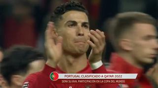 Al borde de las lágrimas: la emoción de Cristiano Ronaldo tras clasificar al Mundial | VIDEO