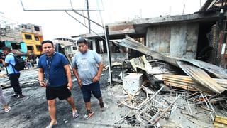 Darán facilidades a afectados por incendio en Villa El Salvador para que no paguen multa