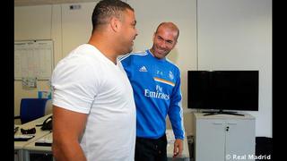 Ronaldo se reencontró con Zidane en Real Madrid y bromeó con Cristiano Ronaldo y Gareth Bale [FOTOS]