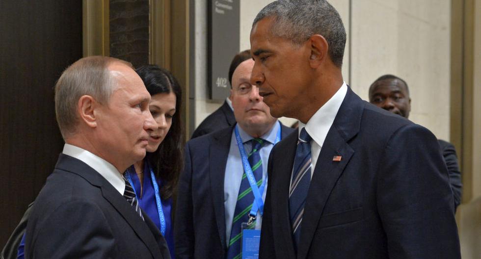 Vladimir Putin y Barack Obama. (Foto: EFE)