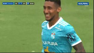 Christofer Gonzáles marcó el 3-1 de Sporting Cristal sobre UTC | VIDEO