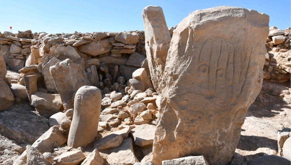 El sitio, que está vinculado a cazadores-recolectores, data de la era neolítica (4500-9000 a. C.) en Jordania
 (Jordanian Antiquities Authority / AFP)