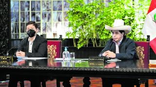 Presidente Pedro Castillo encabeza sesión del Consejo de Ministros en Palacio de Gobierno
