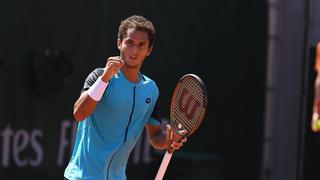 Juan Pablo Varillas ganó y clasificó a la próxima ronda de la qualy de Roland Garros