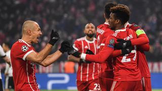 Bayern Múnich goleó 5-0 al Besiktas por ida de Champions League