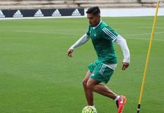 Juan Vargas olvida lesión y vuelve a los trabajos con el Real Betis