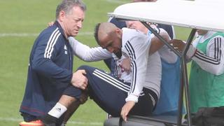 Real Madrid vs. Bayern Múnich: Arturo Vidal se lesionó en los entrenamientos