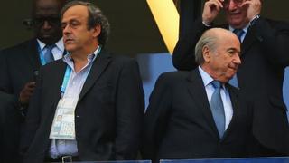 Platini sobre Blatter: "Fue una decisión difícil pero valiente"